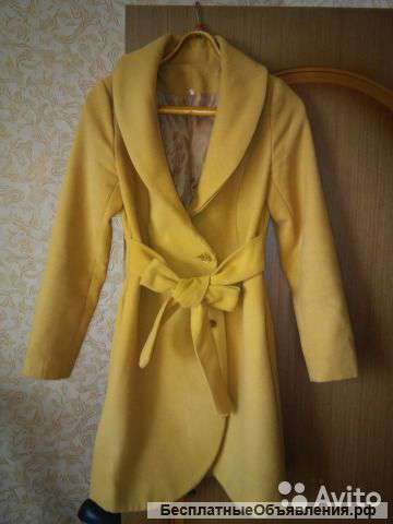 Пальто осень