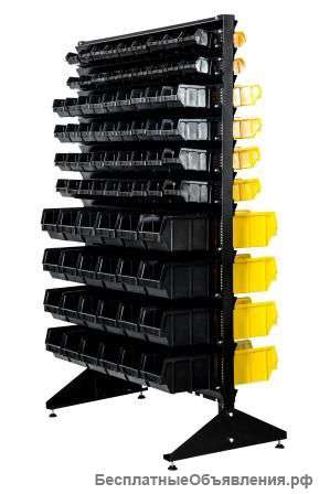 Пристенное оборудование с лотками под крепеж и запчасти