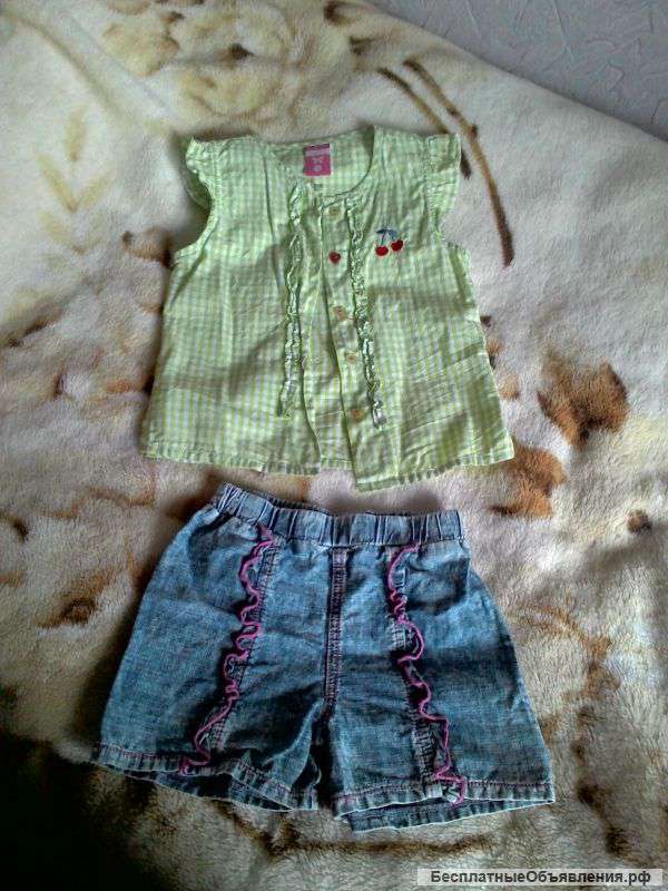 Шорты"ГЛОРИЯ ДЖИНС"на4-6лет