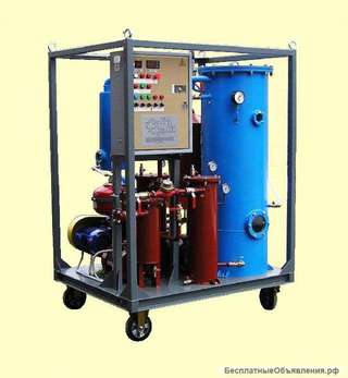 ЭТМА УВС-4/8 У1 установка для термовакуумной сушки, обезгаживания, нагрева, фильтрации и перекачки