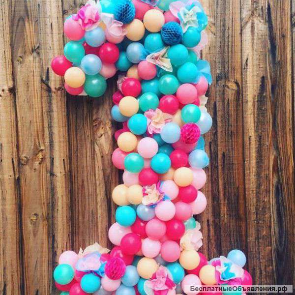 Шарики в Гатчине. Оформление свадеб