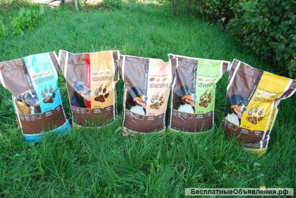 Корм для собак Дилли