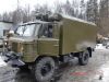 Протяжка силового кабеля. (Газ-66)