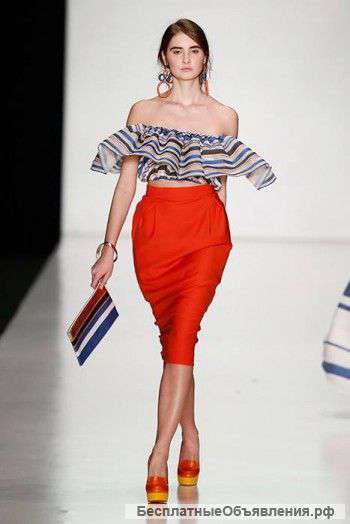 Шелковый мини-топ