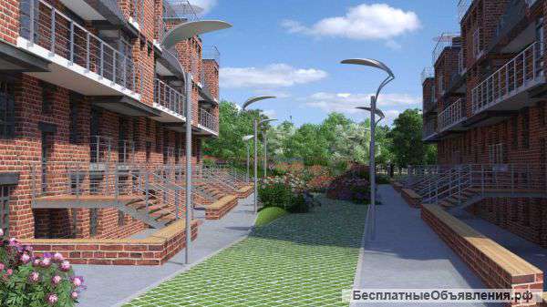 Апартаменты в клубной резиденции Loft River 26 кв.м.