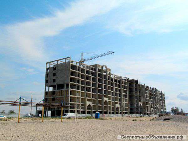 Апартаменты на песчаном побережье Чёрного моря