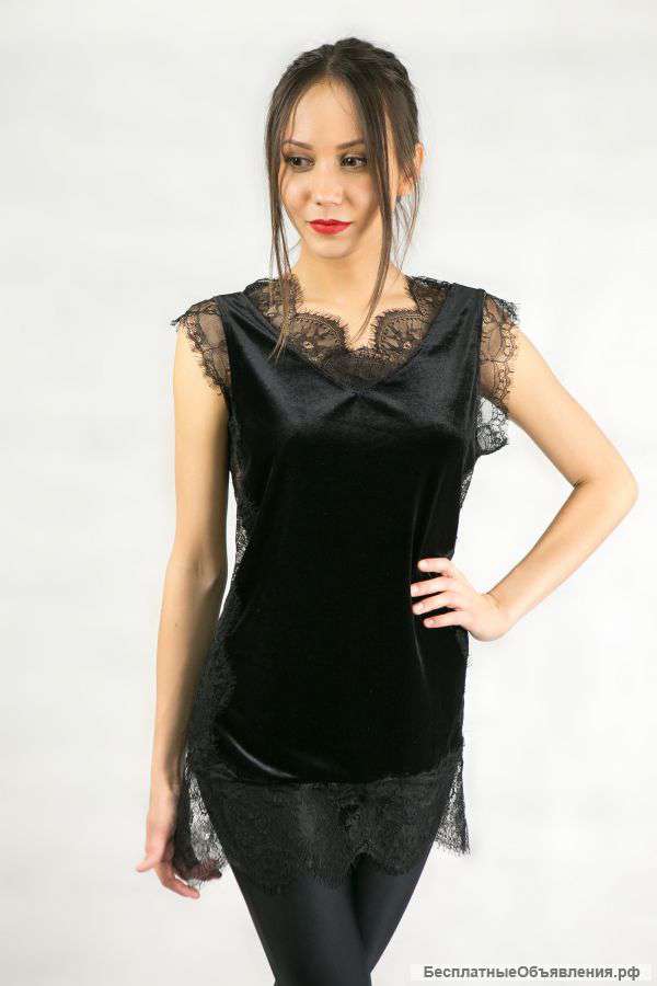 Майка велюровая