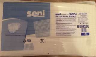 Подгузники seni medium (2) и large (3) 30шт (7мин. Таганская)
