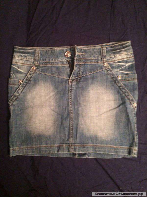 Джинсовая юбка