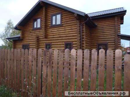 Деревяный коттедж