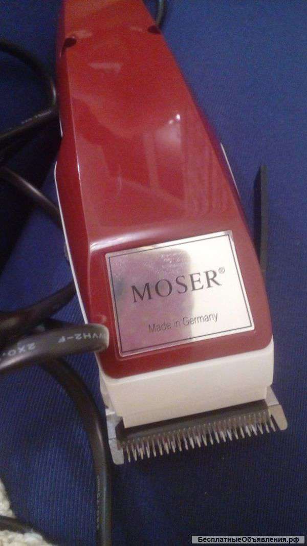 Машинка Moser 1400-0051 + насадка HG Polishen