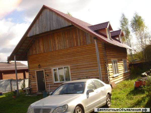 Деревянный капитальный дом (сруб) в ближайшем Подмосковье