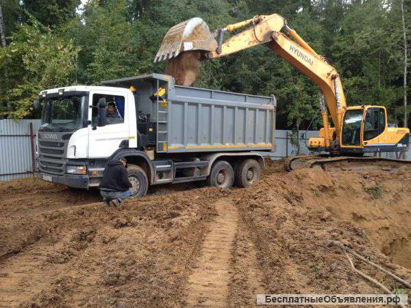 Грунт. Отсыпка участков.