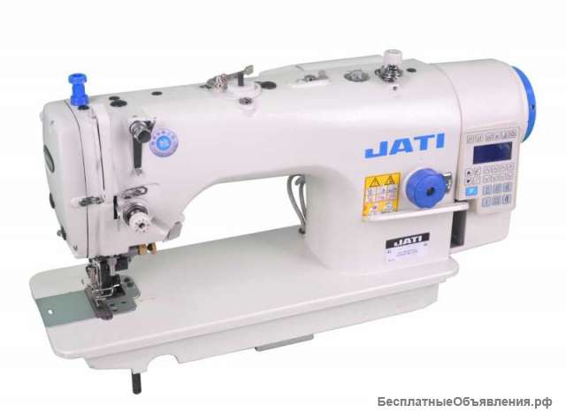 Швейная машина с ножом обрезки края материала JATI JT 7902 D