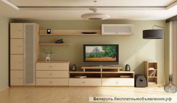 Гостиная по дизайн-проекту