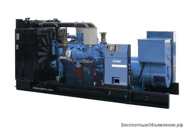 Дизель генератор SDMO Х1100С AUTO с автозапуском (АВР)