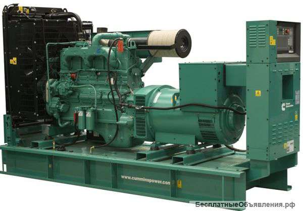 Дизель генератор Cummins C550 D5e(o) с электрическим запуском