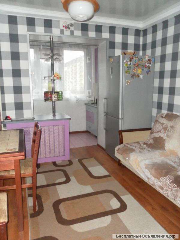 2-х комнатная квартира в Туапсинском районе с. Агой, 47 м2, 3/9.