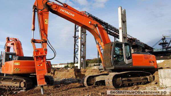 Аренда гусеничного экскаватора