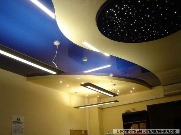 Натяжные потолки