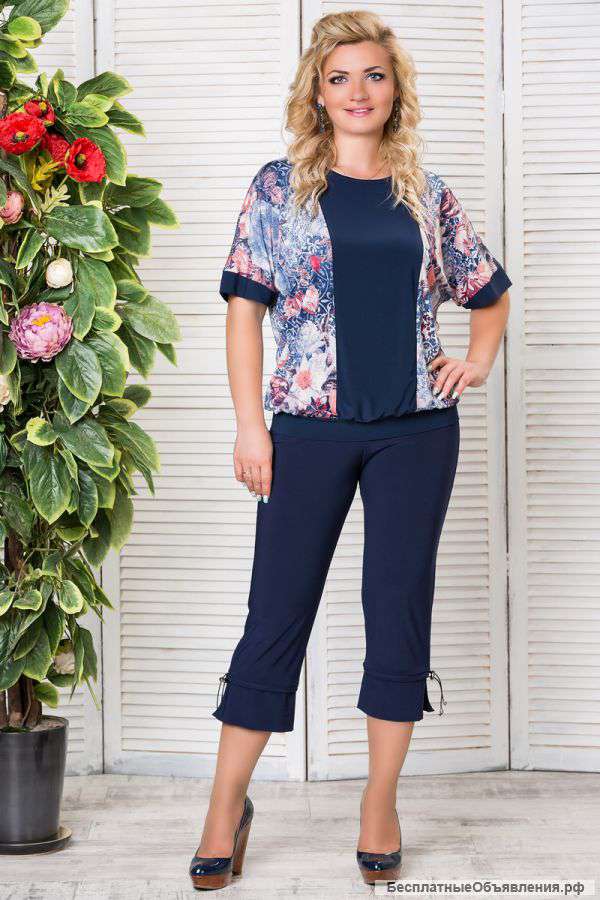 Блуза " Сочи" джинса