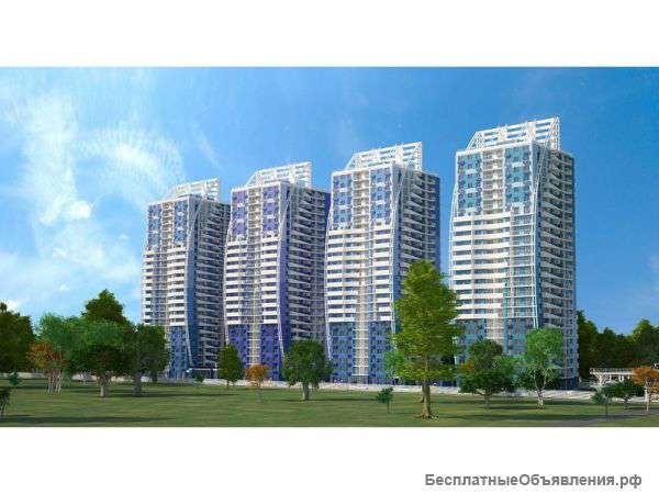 Двухкомнатная квартира (59 м)