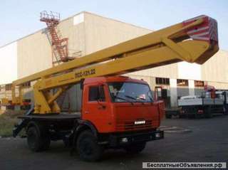 Сдается в аренду АВТОВЫШКА 22 М. КОЛЕНЧАТАЯ КАМАЗ ПСС-121.22