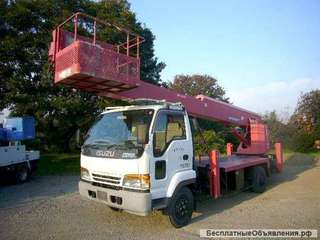 Сдается в аренду АВТОВЫШКА 17-18 М. ТЕЛЕСКОПИЧЕСКАЯ ISUZU ELF
