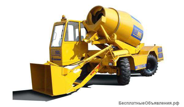 Бетоносмеситель с самозагрузкой CARMIX 3.5
