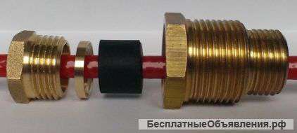 Фитинг (сальник) для ввода кабеля в трубу