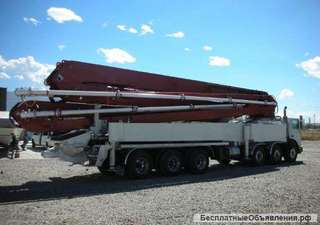 Сдается в аренду АВТОБЕТОНОНАСОС 60 МЕТРОВ KCP 63ZS225