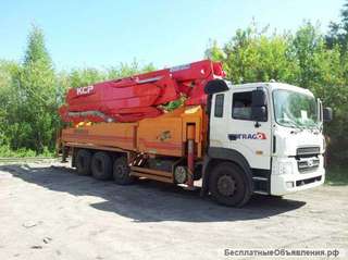 Сдается в аренду АВТОБЕТОНОНАСОС 42 МЕТРА KCP 44ZX170