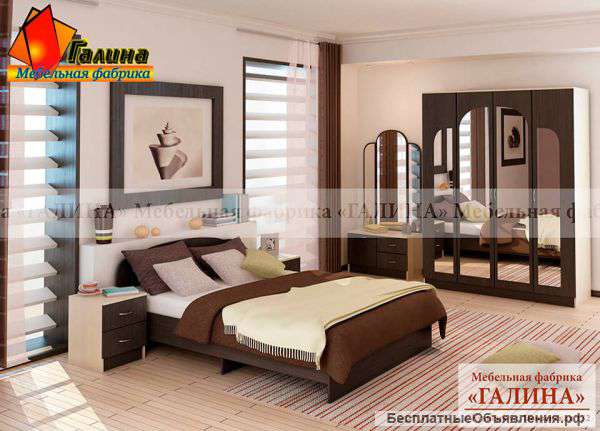 Спальный гарнитур МДФ Фортуна