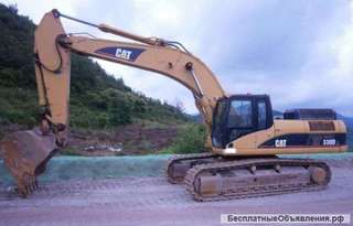 Сдается в аренду экскаватор ПОЛНОПОВОРОТНЫЙ ГУСЕНИЧНЫЙ CAT 330 КОВШ ОБЪЕМ 2,4 М*3