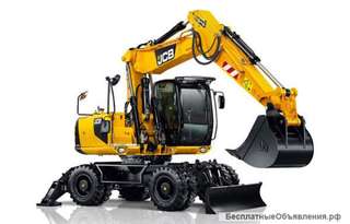 Сдается в аренду экскаватор ПОЛНОПОВОРОТНЫЙ КОЛЕСНЫЙ JCB 160 КОВШ ОБЪЕМ 0,8 М*3