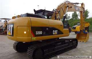 Сдается в аренду экскаватор ПОЛНОПОВОРОТНЫЙ ГУСЕНИЧНЫЙ CATERPILLAR 320 КОВШ ОБЪЕМ 1,2 М*3