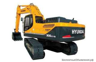 Сдается в аренду экскаватор ПОЛНОПОВОРОТНЫЙ ГУСЕНИЧНЫЙ HYUNDAI R 300 КОВШ ОБЪЕМ 1,5 М*3