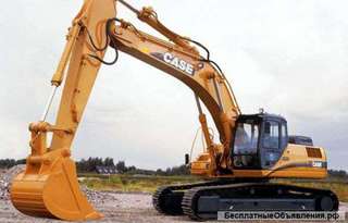 Сдается в аренду экскаватор ПОЛНОПОВОРОТНЫЙ ГУСЕНИЧНЫЙ CASE CX 330-350 КОВШ ОБЪЕМ 2 М*3