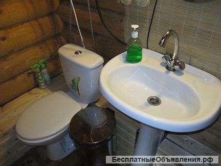 Новый дом из красивого бревна