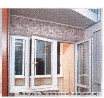 Установка пластиковых окон, дверей для балконов в Минске, Минской обл