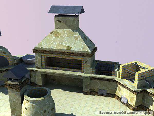 Строительство печного комплекса для ресторанов и кафе