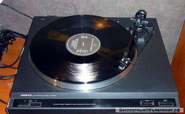 Японский проигрыватель винила onkyo cp -1200 a