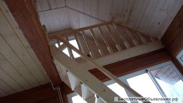 Лестницы из дерева