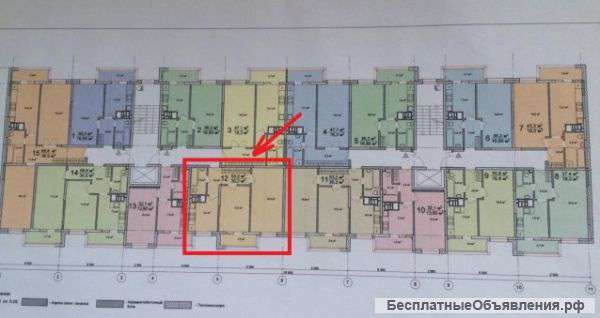 2-к квартира, 53 м², 8/9 эт. Ул. Парковая