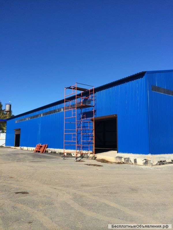 Ангар - быстровозводимое здание