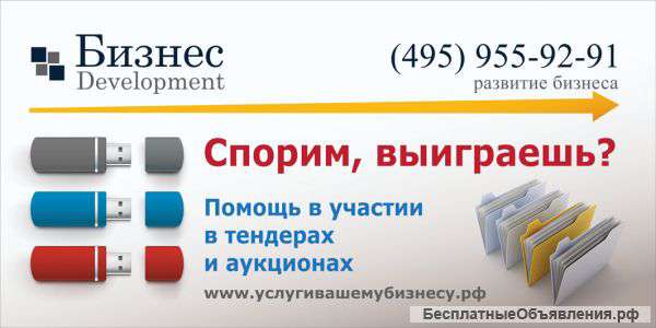 Участие в тендерах и аукционах