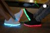 Светящиеся кроссовки с LED подсветкой