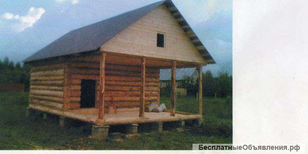 Срубы домов бань под ключ