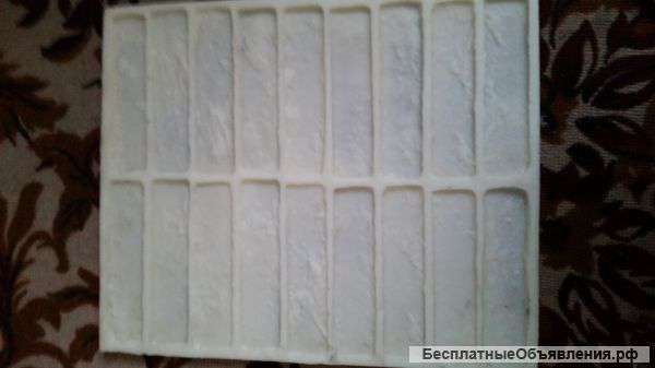 Формы для изготовления декоративного камня