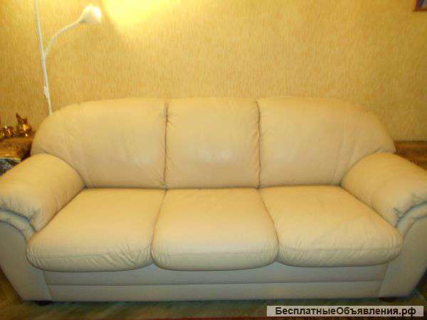 Кожаный диван "Марсель"